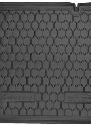 Автомобільний килимок в багажник avto-gumm daewoo lanos hb 97- чорний дэу ланос