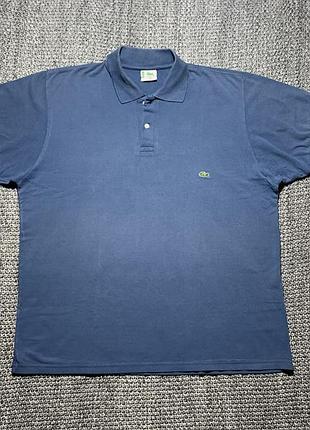 Сорочка поло lacoste xl оригінал блакитна