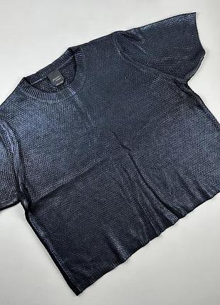 Жіноча трикотажна кофточках коротким рукавом persona by marina rinaldi розмір xl-xxl