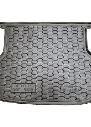 Автомобильный коврик в багажник avto-gumm lexus rx 350 04- черный лексус рх