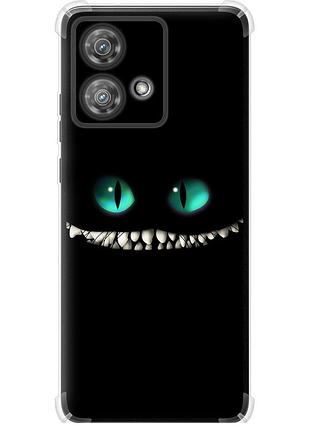 Чехол силикон с усиленными углами на телефон motorola edge 40 neo чеширский кот "689sp-3342-58250"
