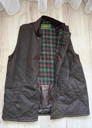 Жилетка вакс wax made in england