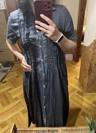 Плаття з льону