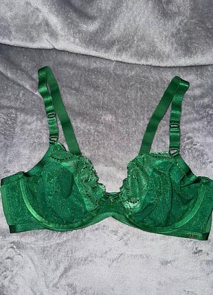 Бюстгалтер зелений 40dd