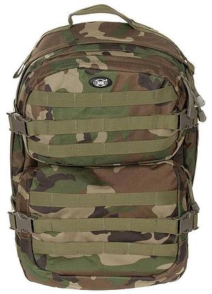 Рюкзак тактический mfh «assault ii» 40l woodland