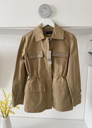 Жакет парка zara