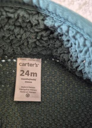 Кофта тедди carters 24 месяца 6