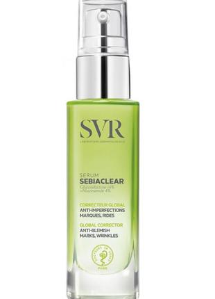 Сыворотка svr sebiaclear для чувствительной, жирной и склонной к акне кожи лица: