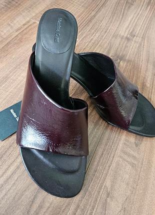 Босоножки massimo dutti кожа 38