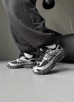 Женские кроссовки nike air max moto 2k black/silver / стильные кроссовки на каждый день