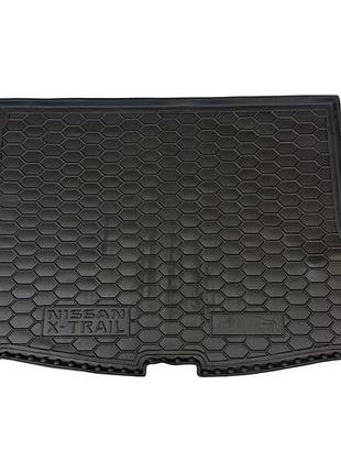 Автомобильный коврик в багажник avto-gumm nissan x-trail t32 полн 17- черный ниссан х-трейл