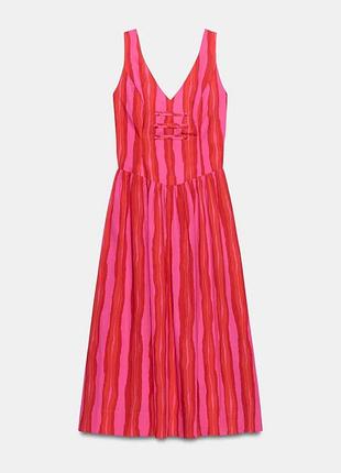 Сукня жіноча в смужку zara new
