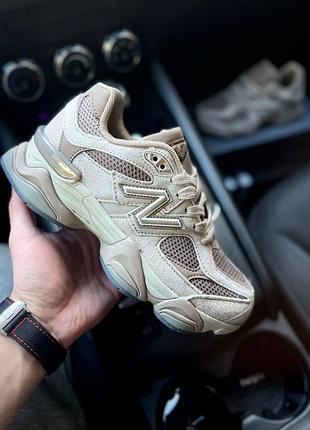 Кроссовки женские new balance 9060 brown