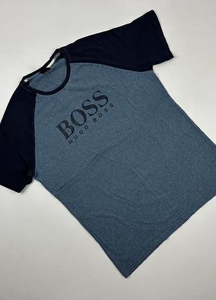Чоловіча бавовняна футболка hugo boss  розмір s