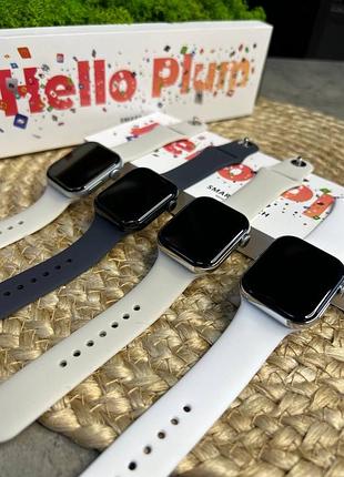 Смарт-годинник hello plum h15 mini series 10 (42 мм) super amoled з bluetooth-дзвінками та ші