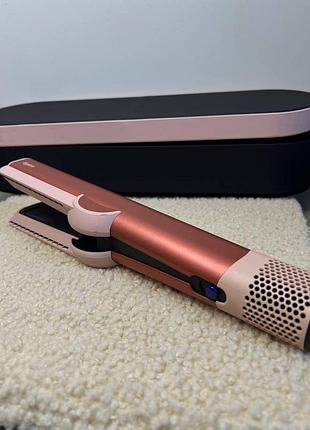 Випрямляч для волосся dyson airstrait ht01 (premium 1:1) special gift edition з кейсом (strawberry bronze)