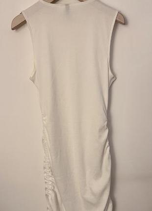 Сукня міні в рубчик h&m 4