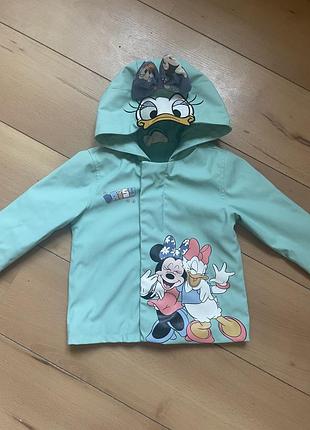 Курточка disney 9-12 міс, водовідштовхувальна