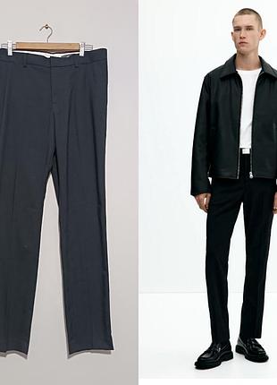 H&m узкие брюки от костюма, eur 50/180/88 cm , us34r