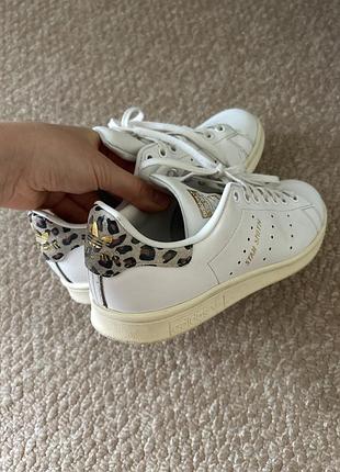 Шкіряні кросівки adidas originals stan smith, 38 2/3