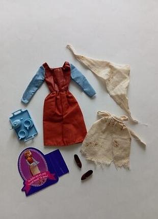 Набор одежда обувь аксессуары куклы барби золушка barbie mattel.