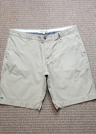 Lacoste шорты бермуды regular fit оригинал (w40 - xxl)