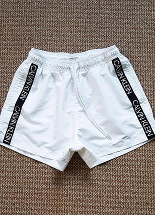 Calvin klein шорты пляжные с лампасами оригинал (s)