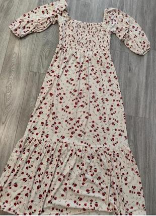 Сукня, плаття, сарафан in the style в квіти.