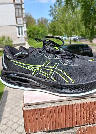 Влагозащитные беговые кроссовки asics gel-cumulus 25 gtx gore-tex оригинал (размер 48 / 30.5 см)