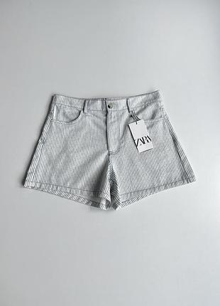 Шорти в смужку zara