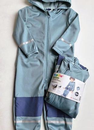Софтшелл комбінезон на флісі lupilu 110-116 см softshell водонепроникний для хлопчиків