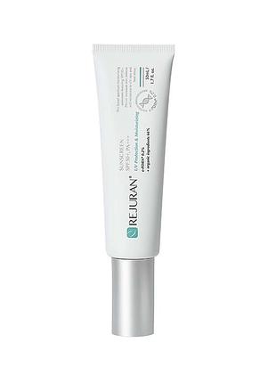 Rejuran sunscreen spf50+ pa+++ uv protection moisturizing сонцезахисний крем 50 мл