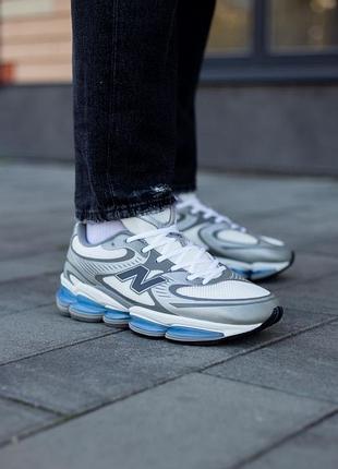 👟 кроссовки new balance abzorb 2000 white grey / наложка bs👟