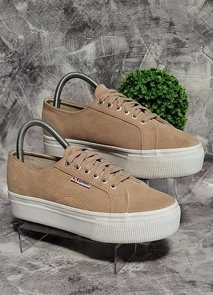 Женские кеды superga 2790 suede, 39/25 см