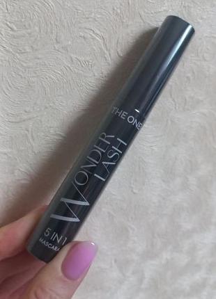 Мультифункціональна туш для вій 5 в 1 the one wonderlash