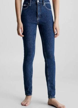 Джинси calvin klein high rise skinny