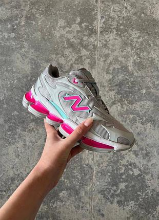 👟 кроссовки new balance abzorb 2000 grey pink / наложка bs👟