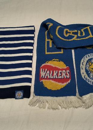 Leicester city fc - шарфы фанатские клубные аппл фк лестер