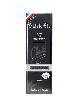 Туалетная вода для мужчин 100мл aroma parfume black xl тм charle