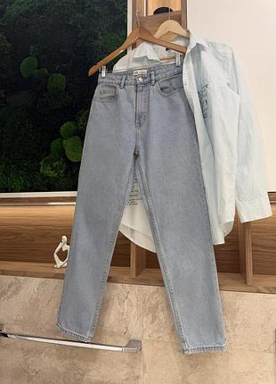 Джинси zara висока посадка