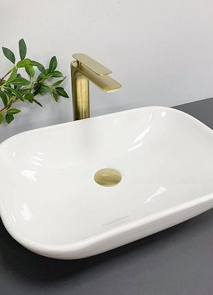 Умывальник (раковина) vbi pavia white накладной