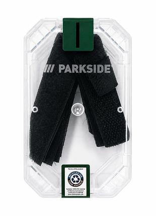 Самоклеящиеся липучки parkside hook & loop fasteners reusable 10 шт
