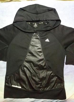 Продам майстерку з капішоном фірми adidas stella macartney 100% оригенал. у подарунок! штани з плашви