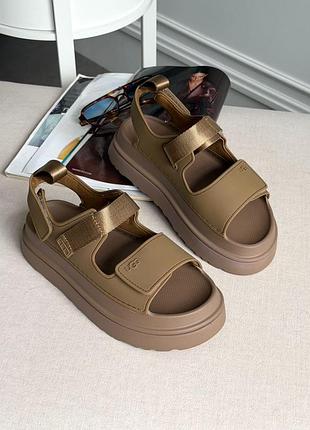Сандалии ugg goldenglow sandals brown босоножки