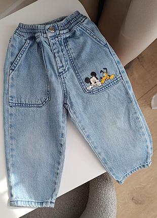 Джинсы микки zara