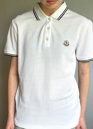 Футболка поло moncler