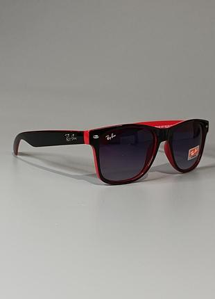 Wayfarer red and black
