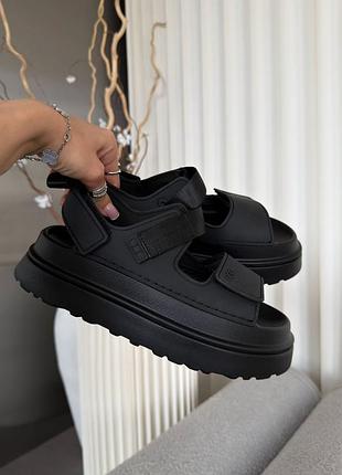 Сандалии ugg goldenglow sandals black босоножки
