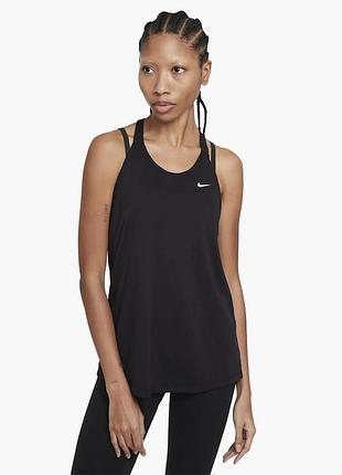 Нова жіноча спортивна майка найк nike dri-fit tank, m, оригінал