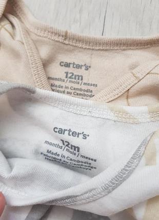 Боди carters 12m 2